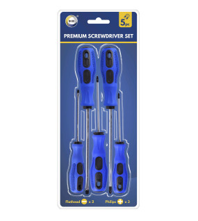 5pc Premium Screwdriver Set 5pc Premium Screwdriver Set