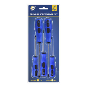 5pc Premium Screwdriver Set 5pc Premium Screwdriver Set