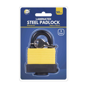 50mm Laminated Waterproof Steel Padlock 50mm Laminated Waterproof Steel Padlock