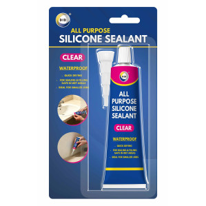 70g All Purpose Clear Silicone Sealant