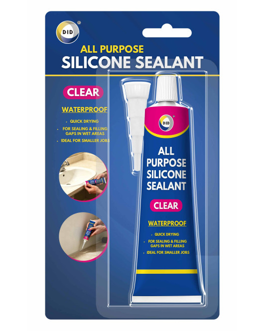 70g All Purpose Clear Silicone Sealant