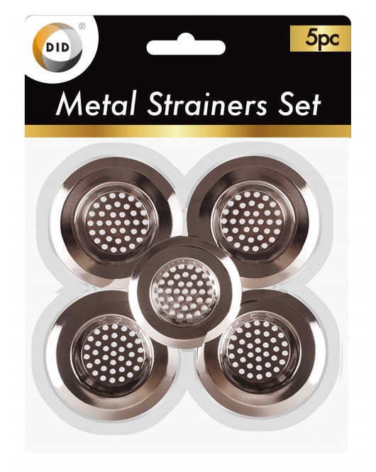 5pc Metal Filters Set