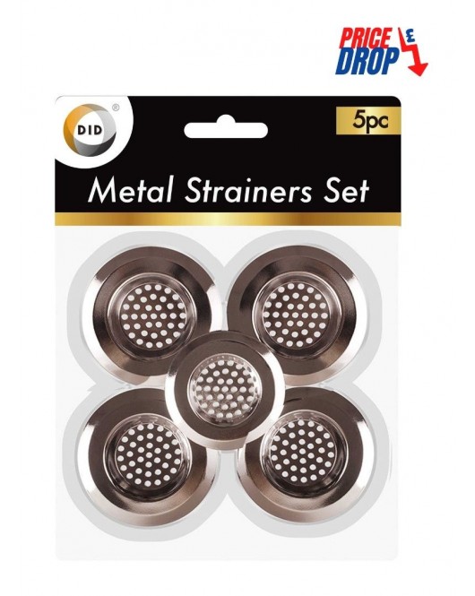 5pc Metal Filters Set