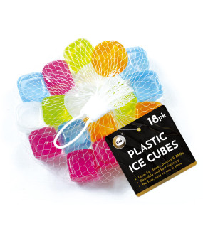 18pc Plastic Ice Cubes 18pc Plastic Ice Cubes