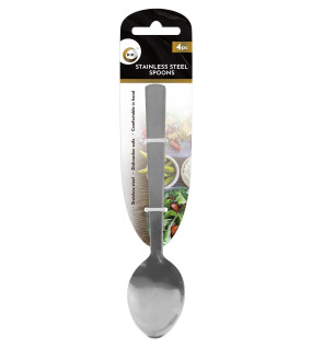 4pc Stainless Steel Spoons 4pc Stainless Steel Spoons