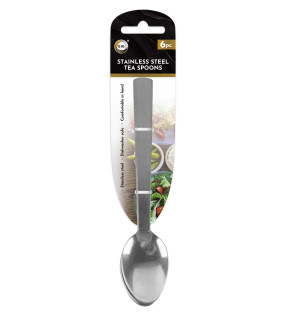 6pc Stainless Steel Tea Spoons 6pc Stainless Steel Tea Spoons