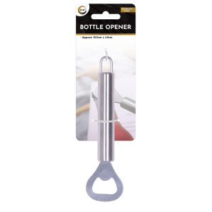 Stainless Steel Bottle Opener 16.5cm x 4.5cm Stainless Steel Bottle Opener 16.5cm x 4.5cm