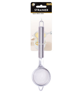 Stainless Steel Strainer 22.5cm x 6.5cm Stainless Steel Strainer 22.5cm x 6.5cm