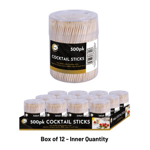 500pc Cocktail Sticks