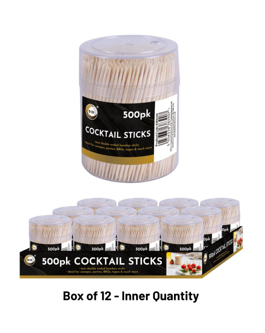 500pc Cocktail Sticks