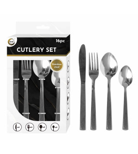 16pc Stainless Steel Cutlery Set 16pc Stainless Steel Cutlery Set
