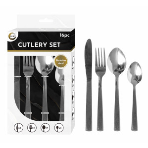 16pc Stainless Steel Cutlery Set 16pc Stainless Steel Cutlery Set