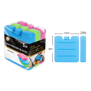 3Pk Mini Freezer Blocks 