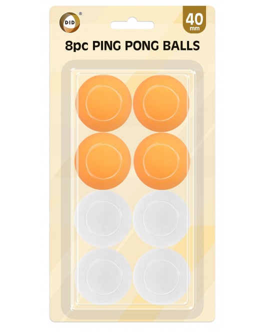 8pc Ping Pong Balls