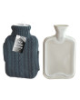 2Litre Hot Water Bottle & Knitted Cover