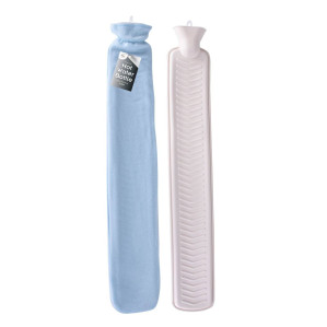 2Litre Extra Long Hot Water Bottle &amp; Fleece Cover