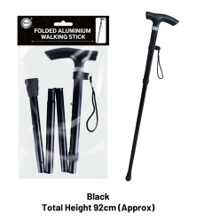 Folded Aluminium Walking Stick