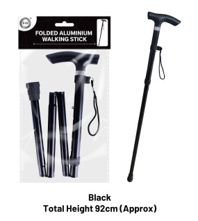 Folded Aluminium Walking Stick Folded Aluminium Walking Stick