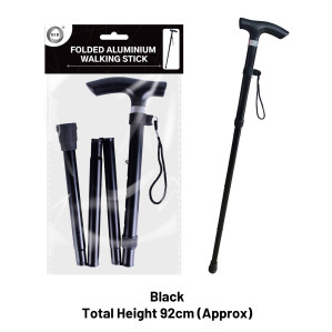 Folded Aluminium Walking Stick Folded Aluminium Walking Stick