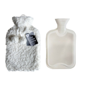 2Litre Hot Water Bottle & Soft Teddy Plush Cover 2Litre Hot Water Bottle & Soft Teddy Plush Cover