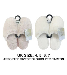 Women's Soft Faux Fur Slippers