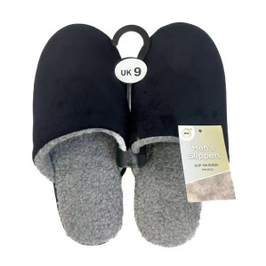 Men's Slip-On Suede Slippers