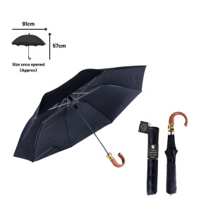 U-Shaped Umbrella with Cover - Brown Handle U-Shaped Umbrella with Cover - Brown Handle