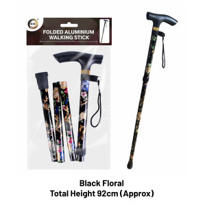 Folded Aluminium Walking Stick Folded Aluminium Walking Stick