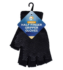 Half Finger Gripper Gloves
