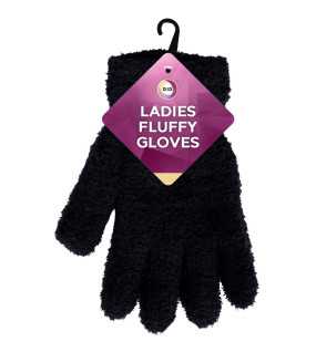 Ladies Fluffy Gloves Ladies Fluffy Gloves