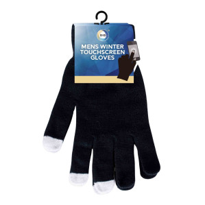 Mens Winter Touchscreen Gloves