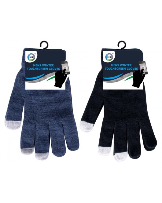 Mens Winter Touchscreen Gloves