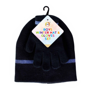 Boys Winter Hat & Gloves Set Boys Winter Hat & Gloves Set