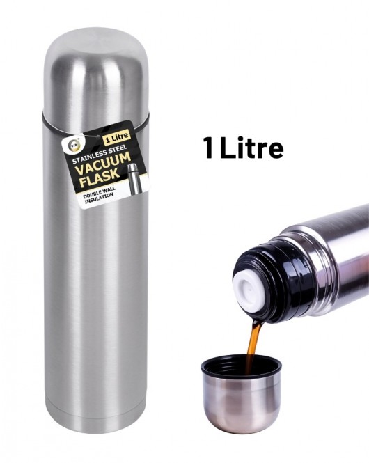 1Ltr Stainless Steel Vacuum Flask