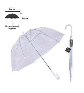 Large Clear Dome Umbrella Large Clear Dome Umbrella