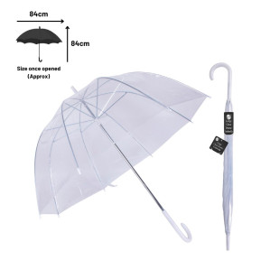 Large Clear Dome Umbrella Large Clear Dome Umbrella