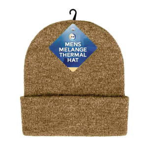 Mens Melange Thermal Hat Mens Melange Thermal Hat