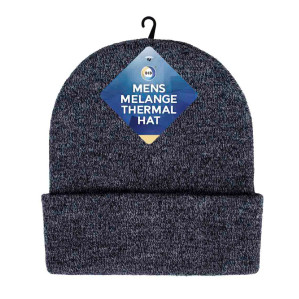 Mens Melange Thermal Hat Mens Melange Thermal Hat