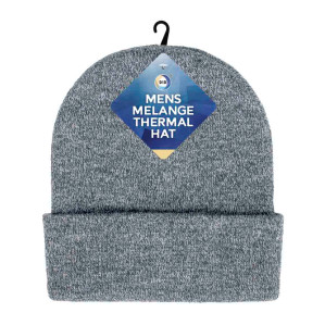 Mens Melange Thermal Hat Mens Melange Thermal Hat