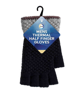 Mens Thermal Half Finger Gloves Mens Thermal Half Finger Gloves