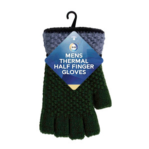 Mens Thermal Half Finger Gloves Mens Thermal Half Finger Gloves