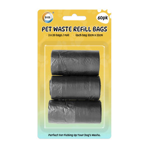 3 x 20pc Pet Waste Refill Bags 3 x 20pc Pet Waste Refill Bags