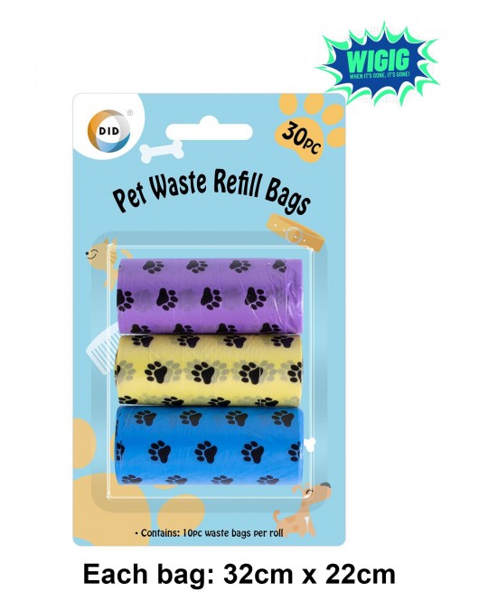 30pc Pet Waste Refill Bags