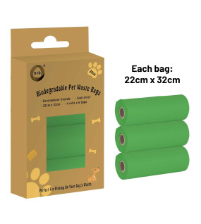 24 Biodegradable Pet Waste Bags 24 Biodegradable Pet Waste Bags