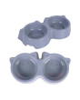 27cm 200ml Double Plastic Pet Bowl
