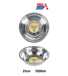 21cm Stainless Steel Pet Bowl