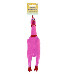Squeaky Chicken Dog Toy