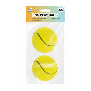 2Pk Dog Play Balls 2Pk Dog Play Balls