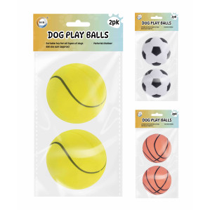 2Pk Dog Play Balls 2Pk Dog Play Balls
