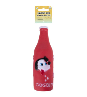 Squeaky Beer Bottle Dog Toy Squeaky Beer Bottle Dog Toy